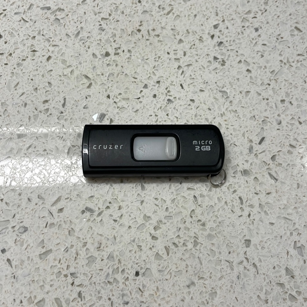 SanDisk 2.0 2GB Cruzer Micro USB 2.0 Flash Drive
